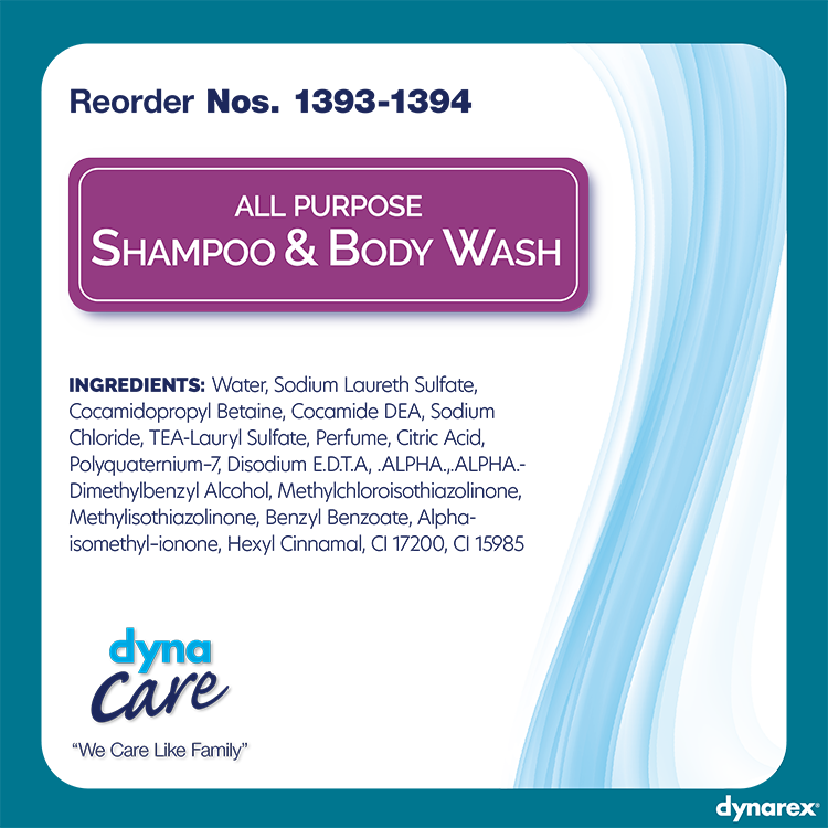 Dynarex All Purpose Shampoo and Body Wash