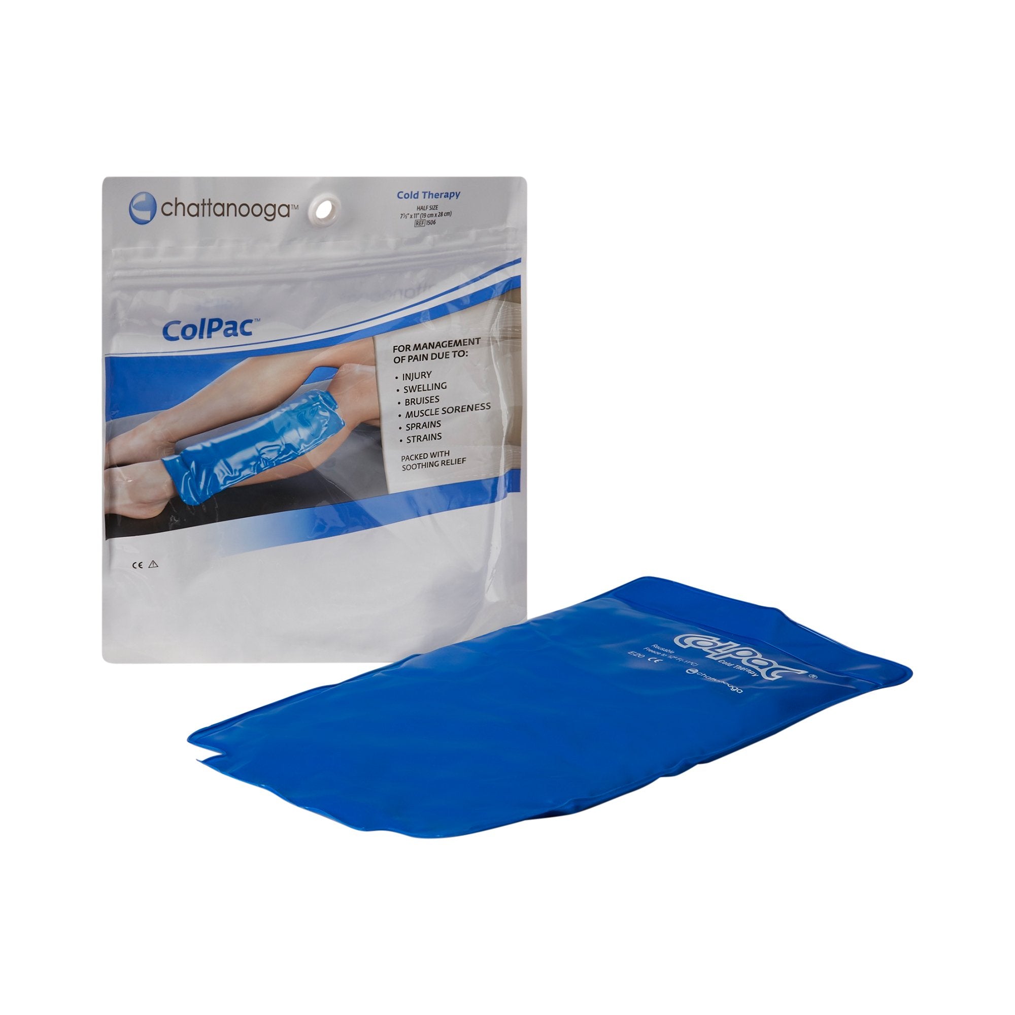 Cold Pack ColPaC General Purpose Half Size 7-1/2 X 11 Inch Vinyl / Gel Reusable