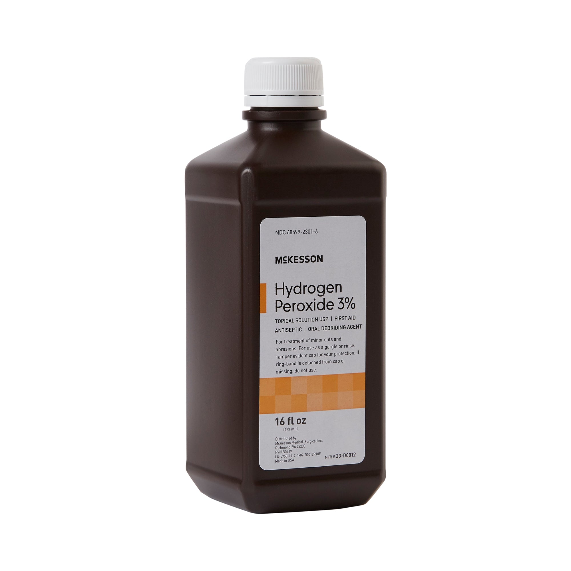 Antiseptic McKesson Brand Topical Liquid 16 oz. Bottle, Packaging Type- Case