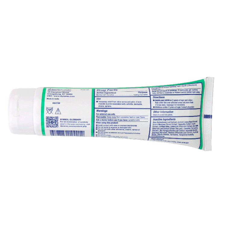 dynarex x treme freeze pain relieving cold therapy gel