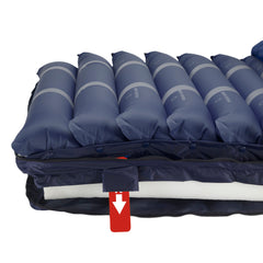 Bed Mattress System Med-Aire Assure Alternating Pressure / Low Air Loss 80 X 35.5 X 8 Inch