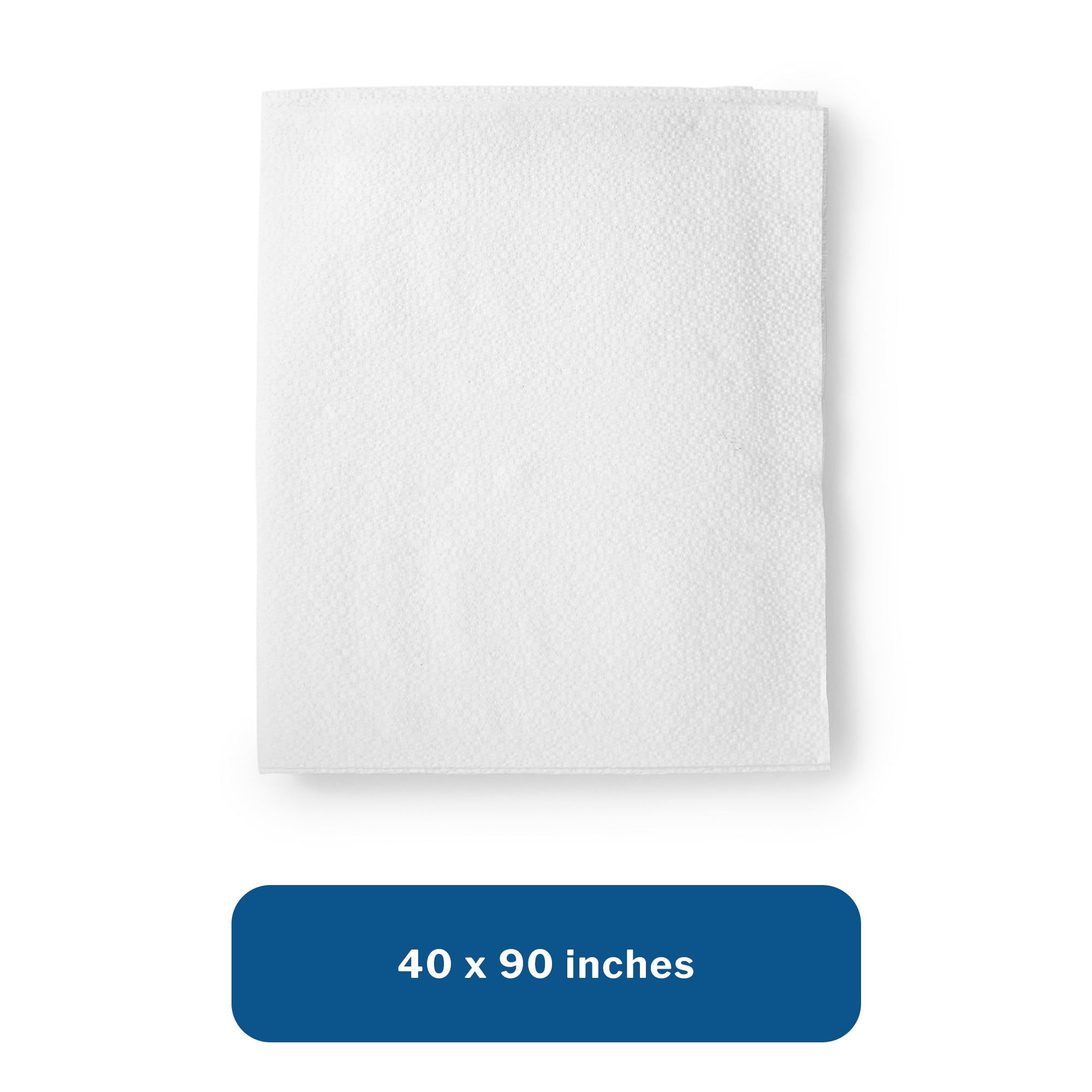 General Purpose Drape McKesson Physical Exam Patient Drape 40 W X 90 L Inch NonSterile, Packaging Type- Case