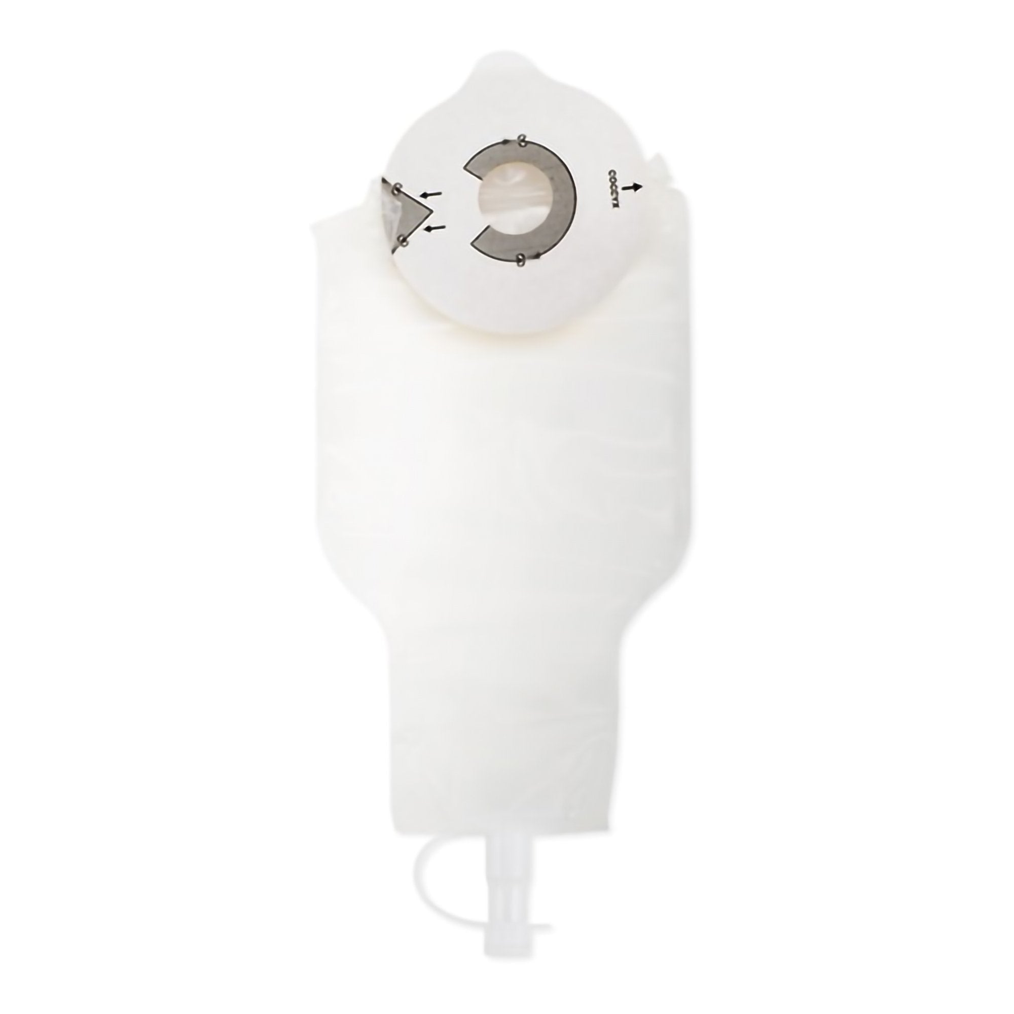 Rectal Collection Pouch Hollister One-Piece System 12 Inch Length Trim To Fit Drainable,Packaging Type- Each