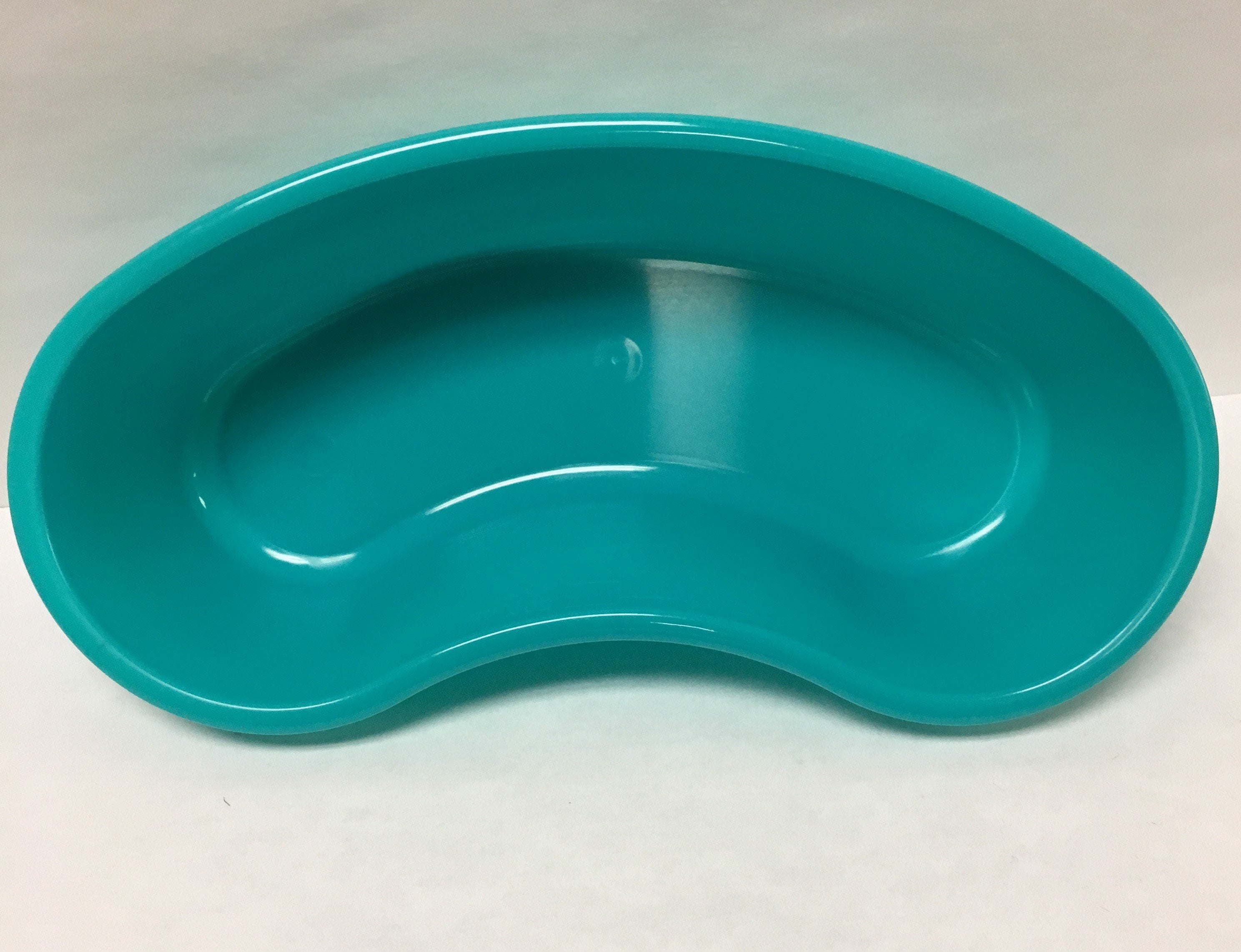Emesis Basin GMAX Turquoise 16 oz. Plastic Single Patient Use