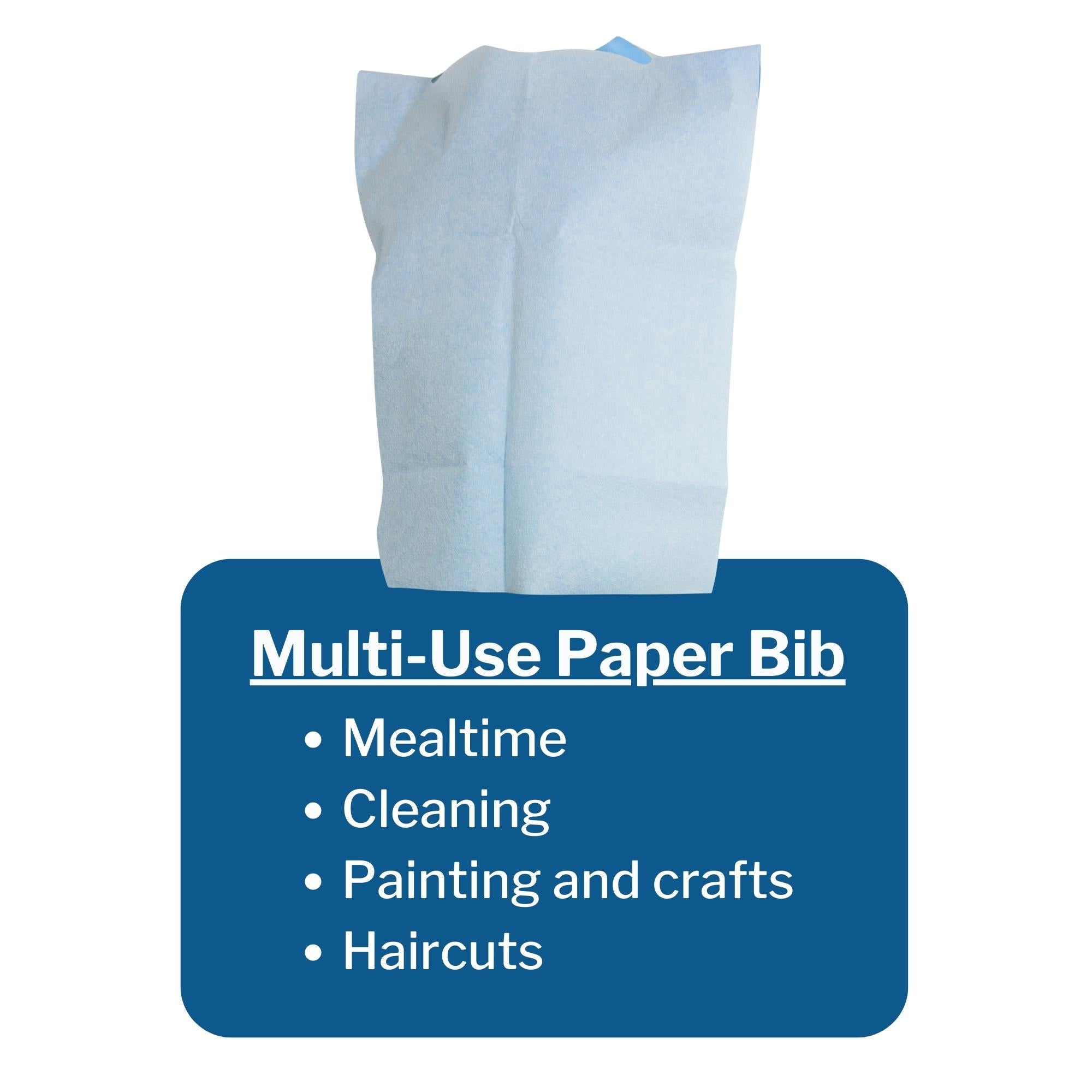 Bib McKesson Slipover Disposable Poly / Tissue, Packaging Type- Case