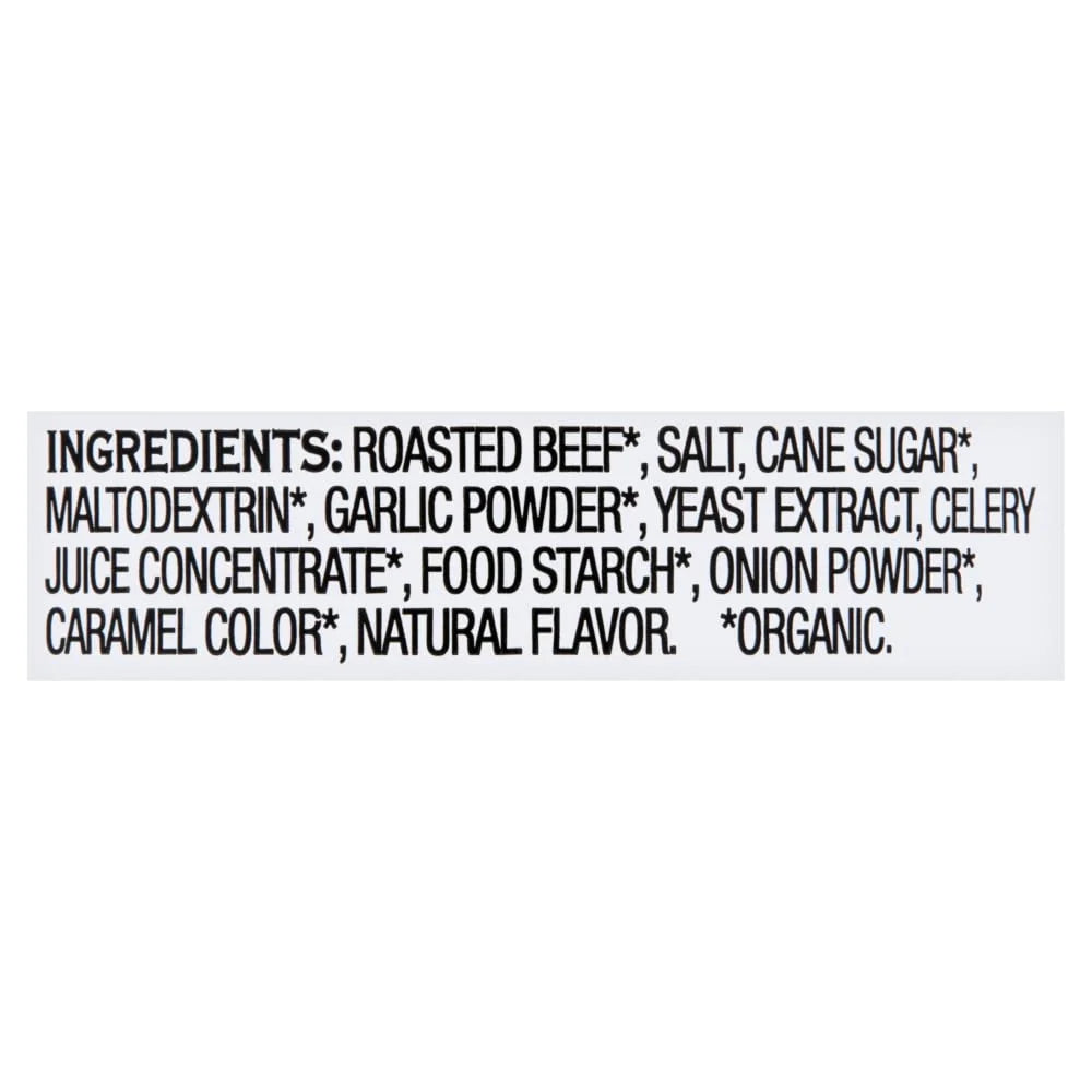 Organic Roasted Beef Base, Shelf-Stable, 8 Oz Jar