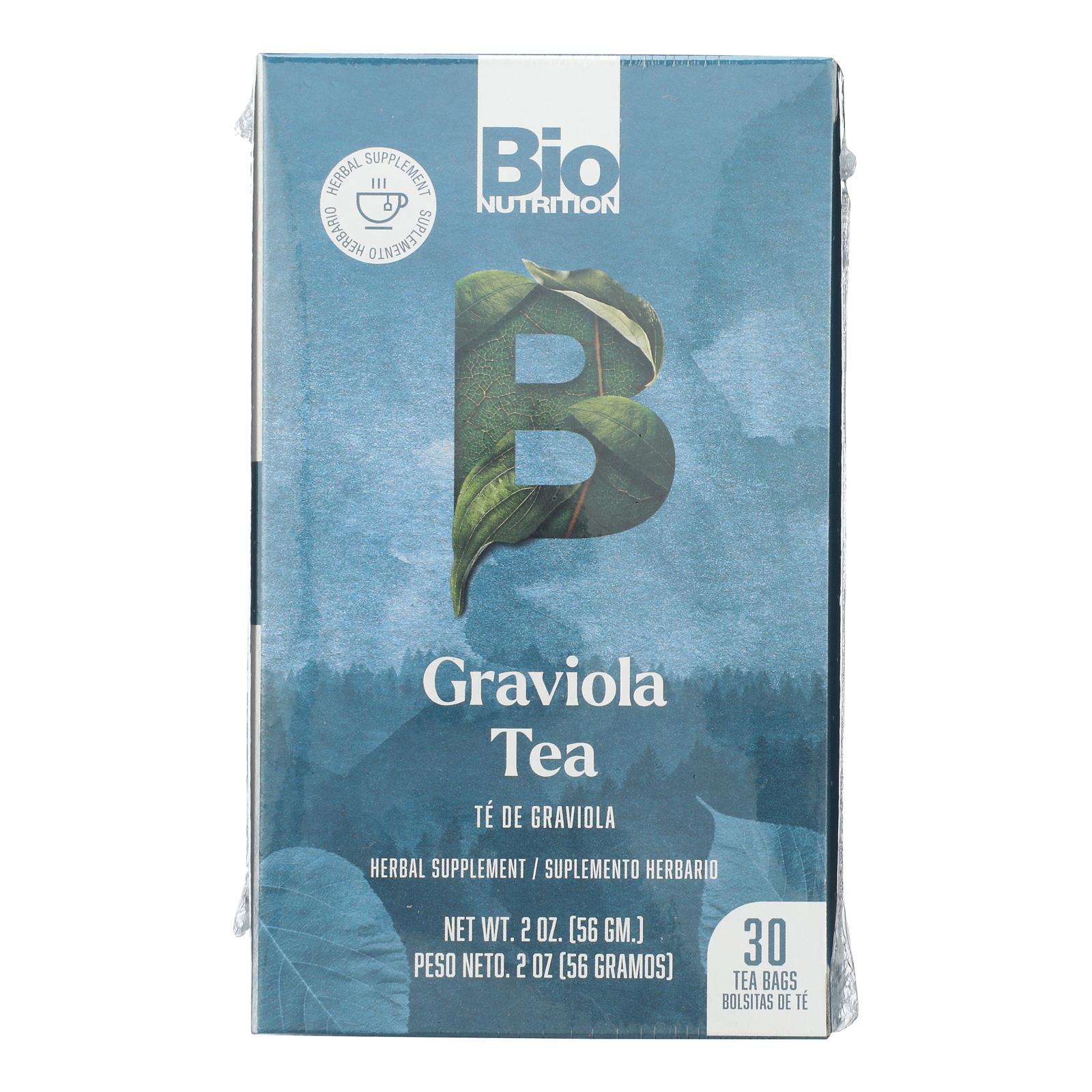 Bio Nutrition - Inc Tea - Graviola - 30 Bags - All Care Store