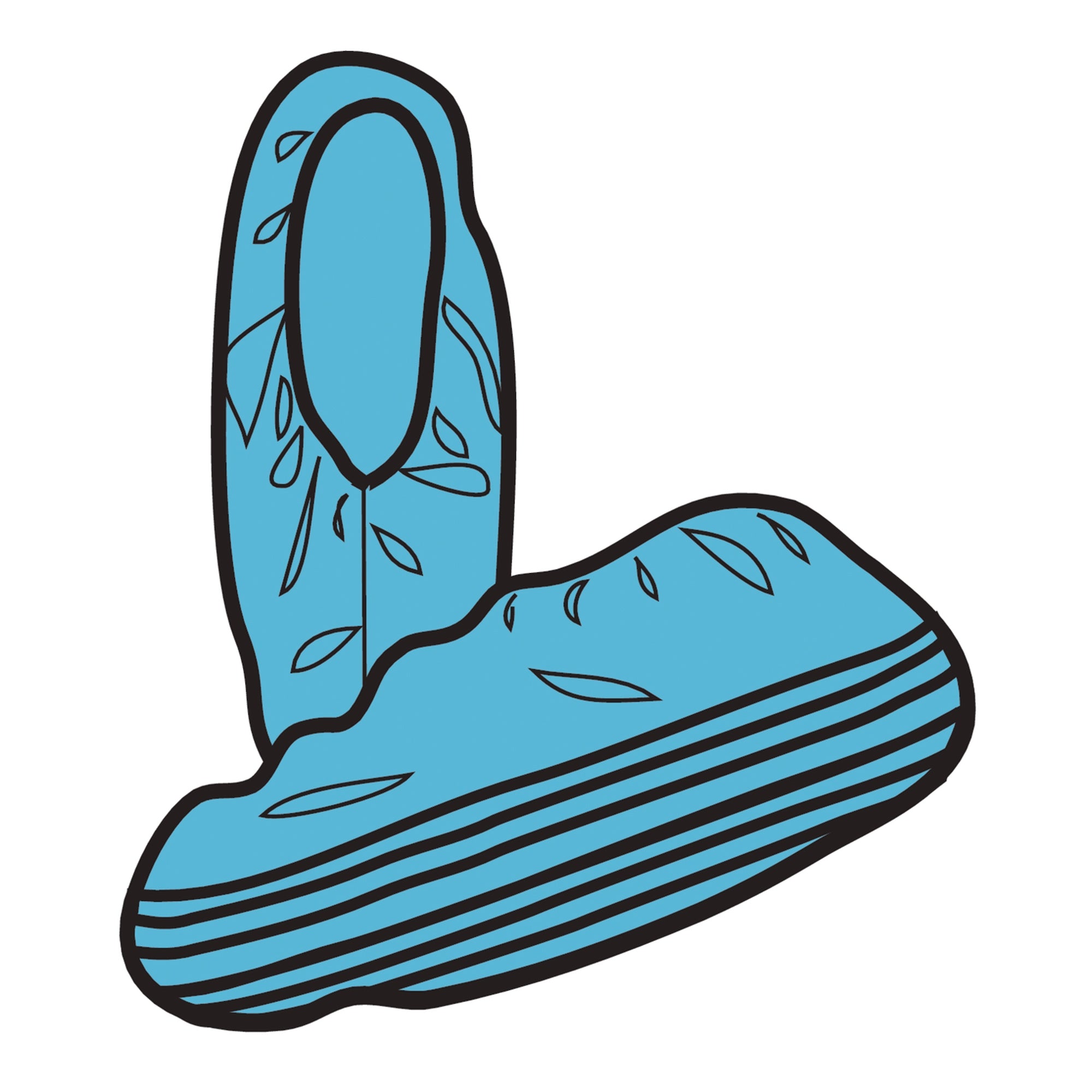 Shoe Cover X-tra Traction One Size Fits Most Shoe High Nonskid Sole Blue NonSterile, Packaging Type- Case