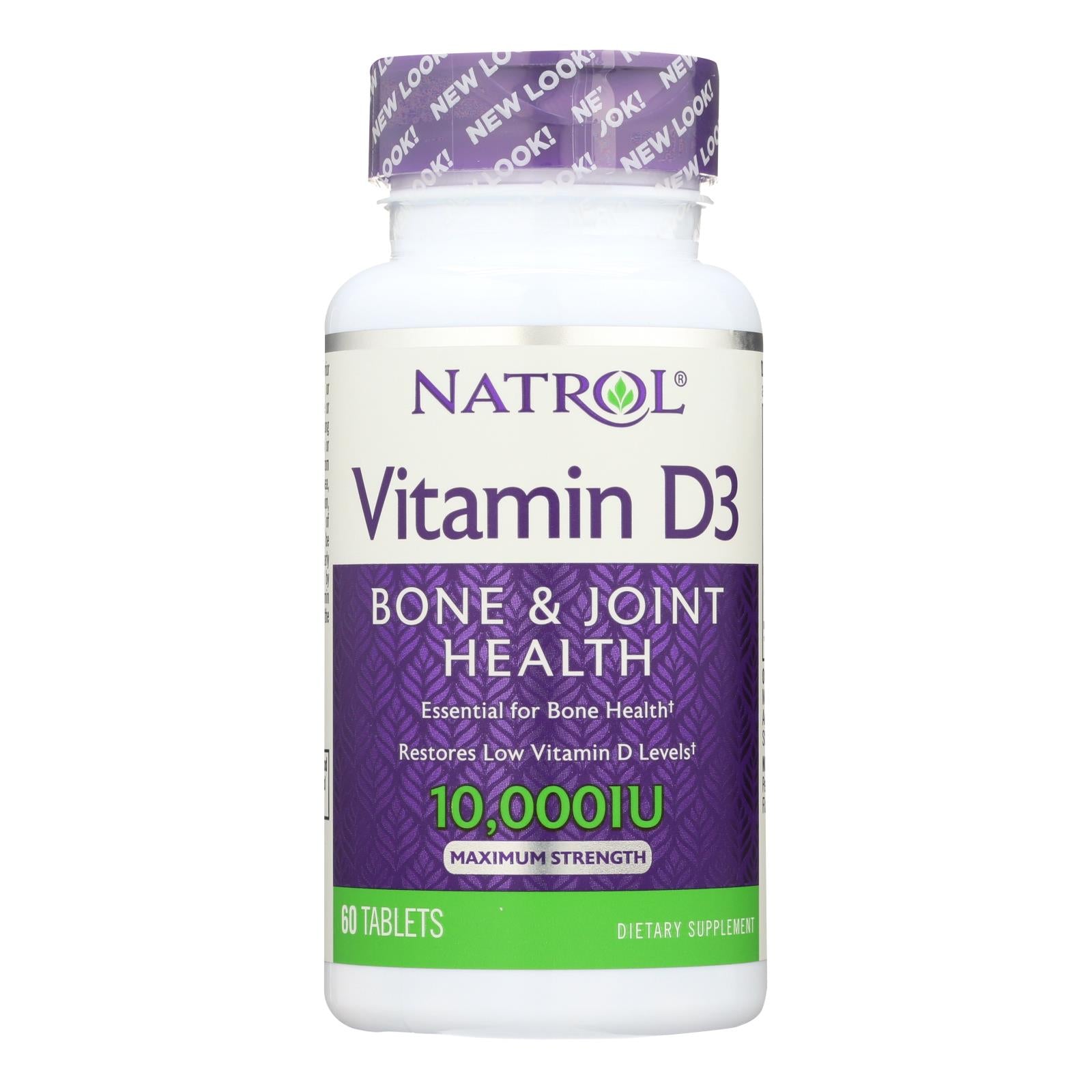 Natrol Vitamin D3 - 10000 Iu - 60 Tablets