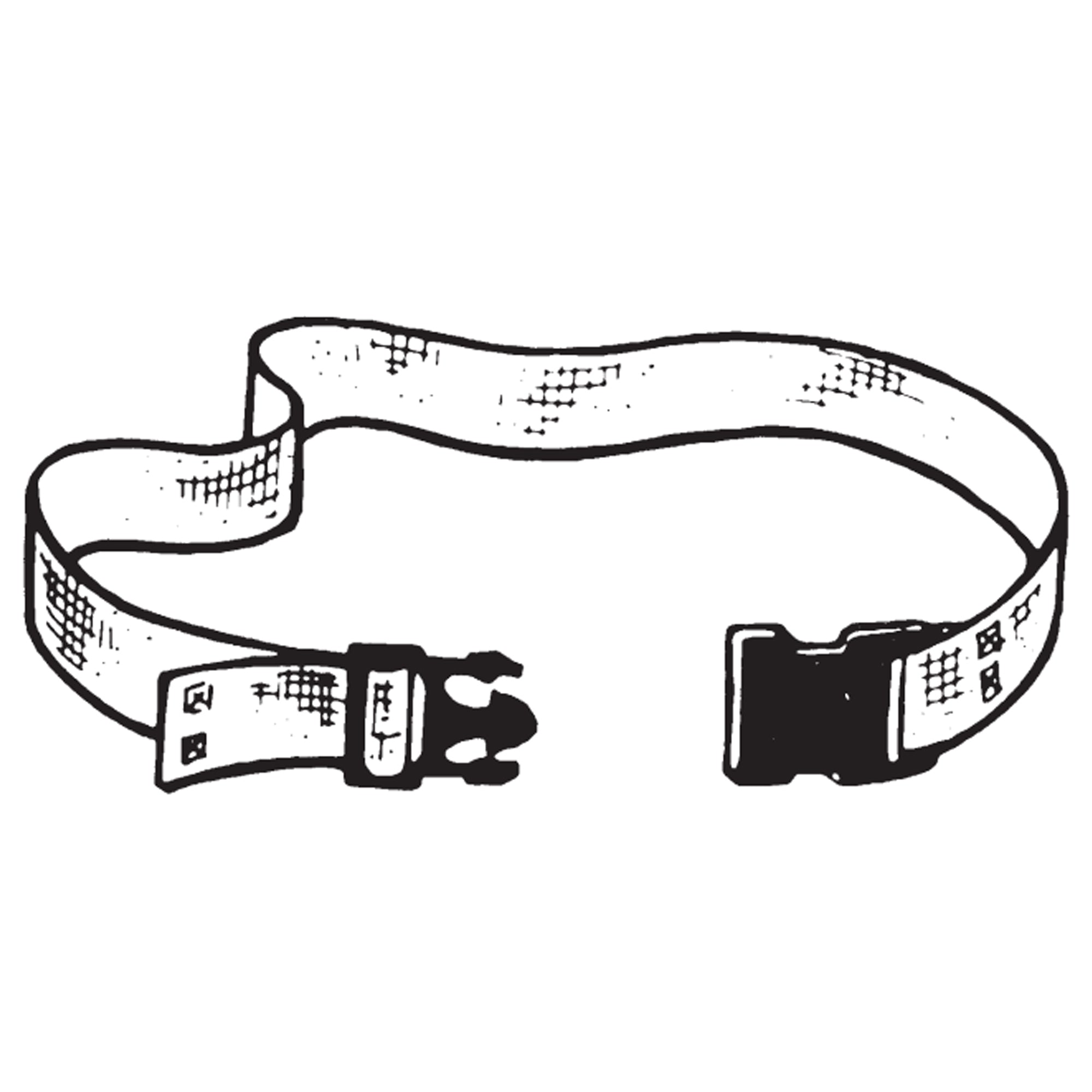 Gait Belt SkiL-Care 60 Inch Length Pinstripe Cotton,Packaging Type- Each