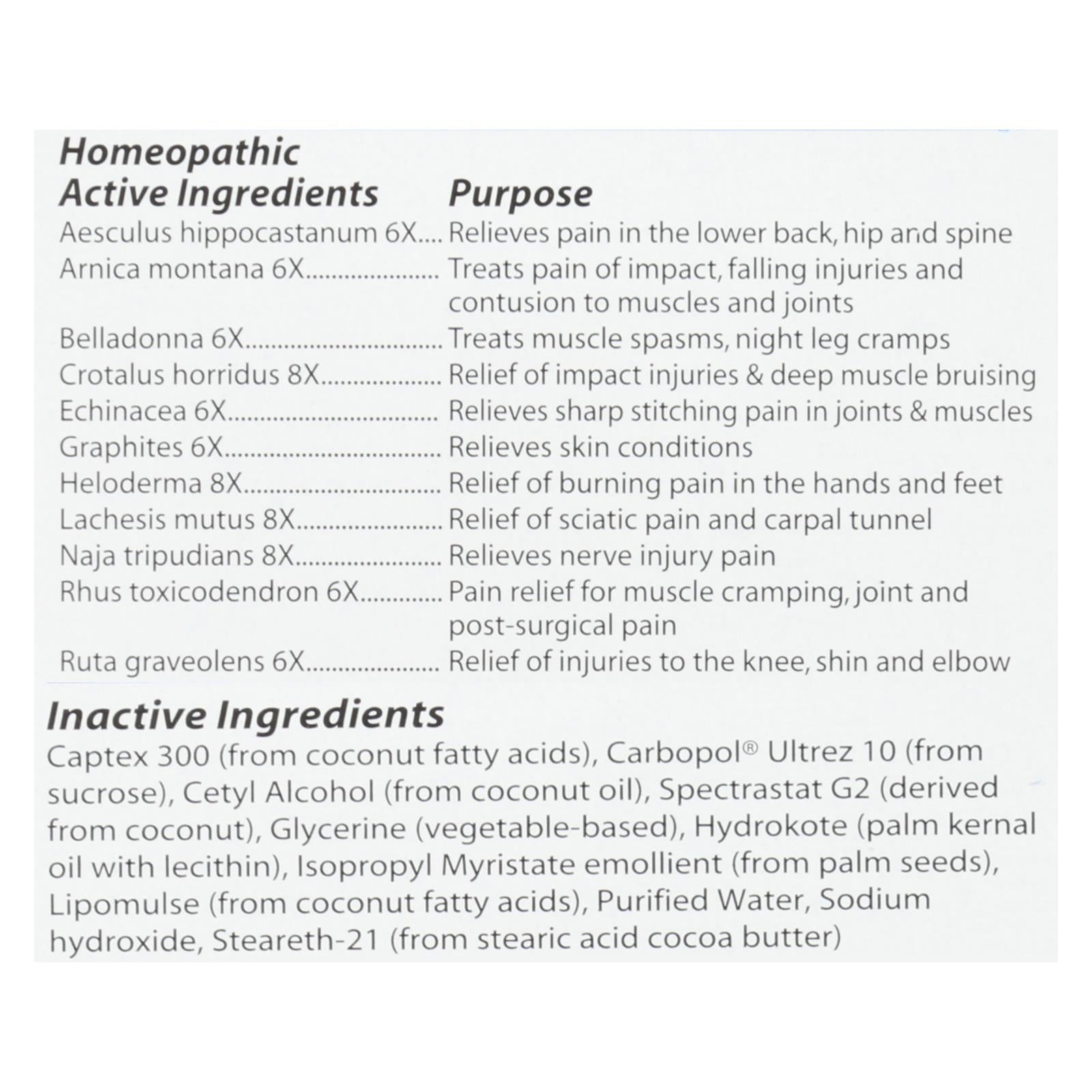 Topricin  Cream Jar - 4 Oz