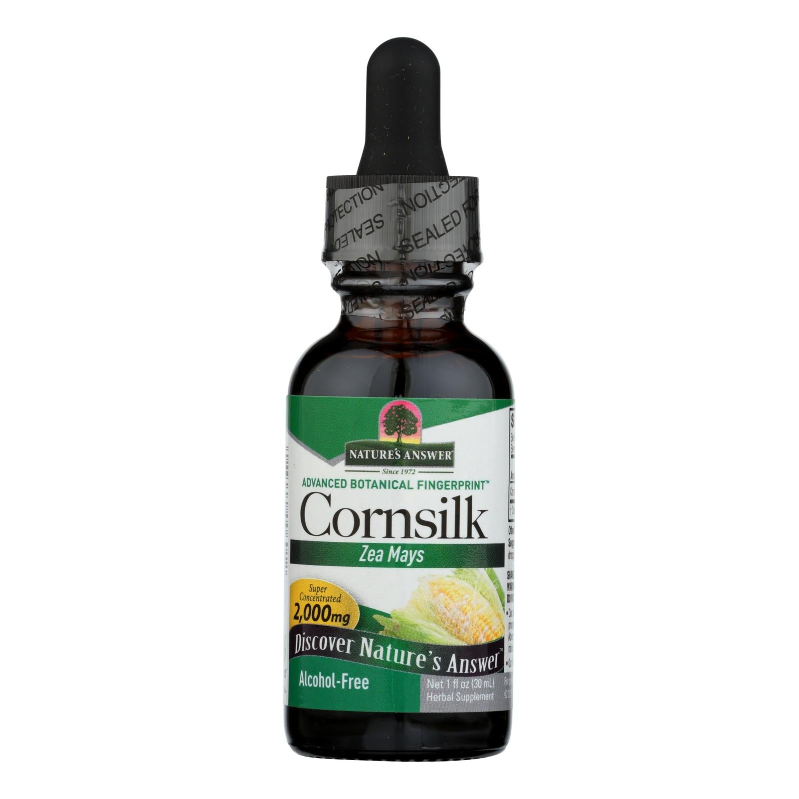 Nature's Answer - Cornsilk Alcohol Free - 1 Fl Oz