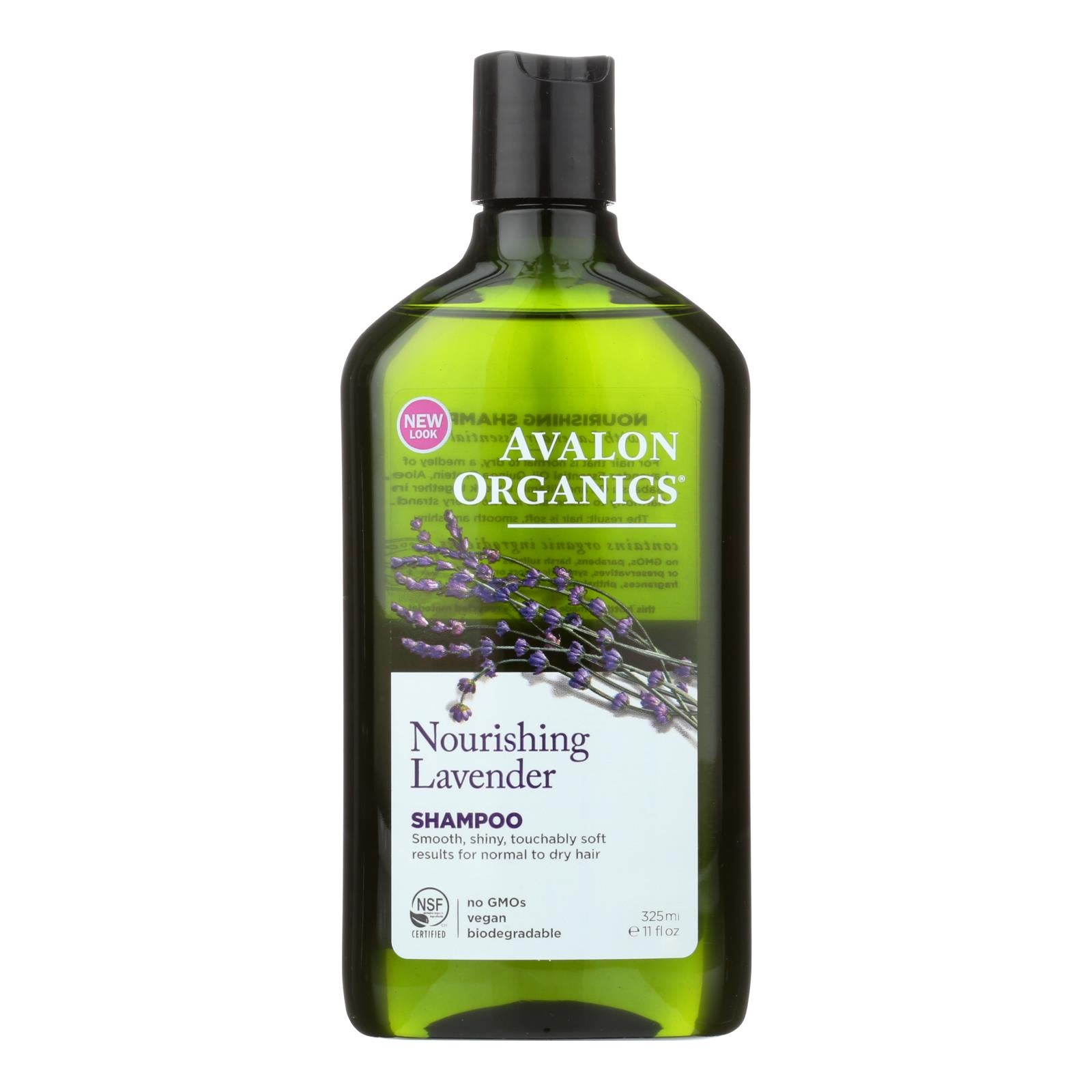 Avalon Organics Nourishing Shampoo Lavender - 11 Fl Oz