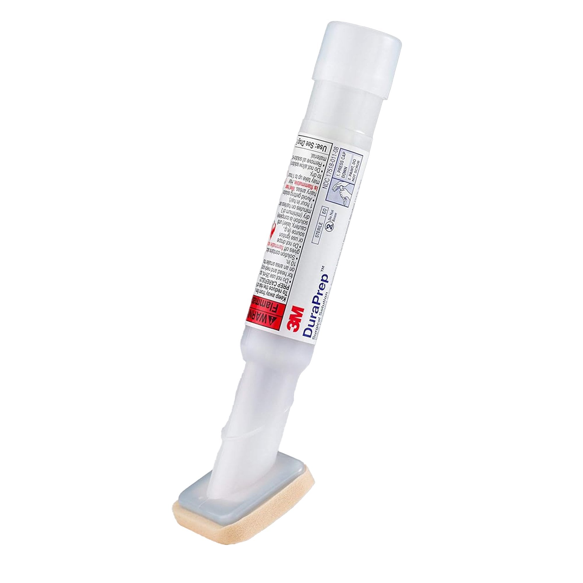 Skin Prep Solution 3M DuraPrep 26 mL Foam Applicator 0.7% / 74% Strength Iodine Povacrylex / Isopropyl Alcohol NonSterile,Packaging Type- Each