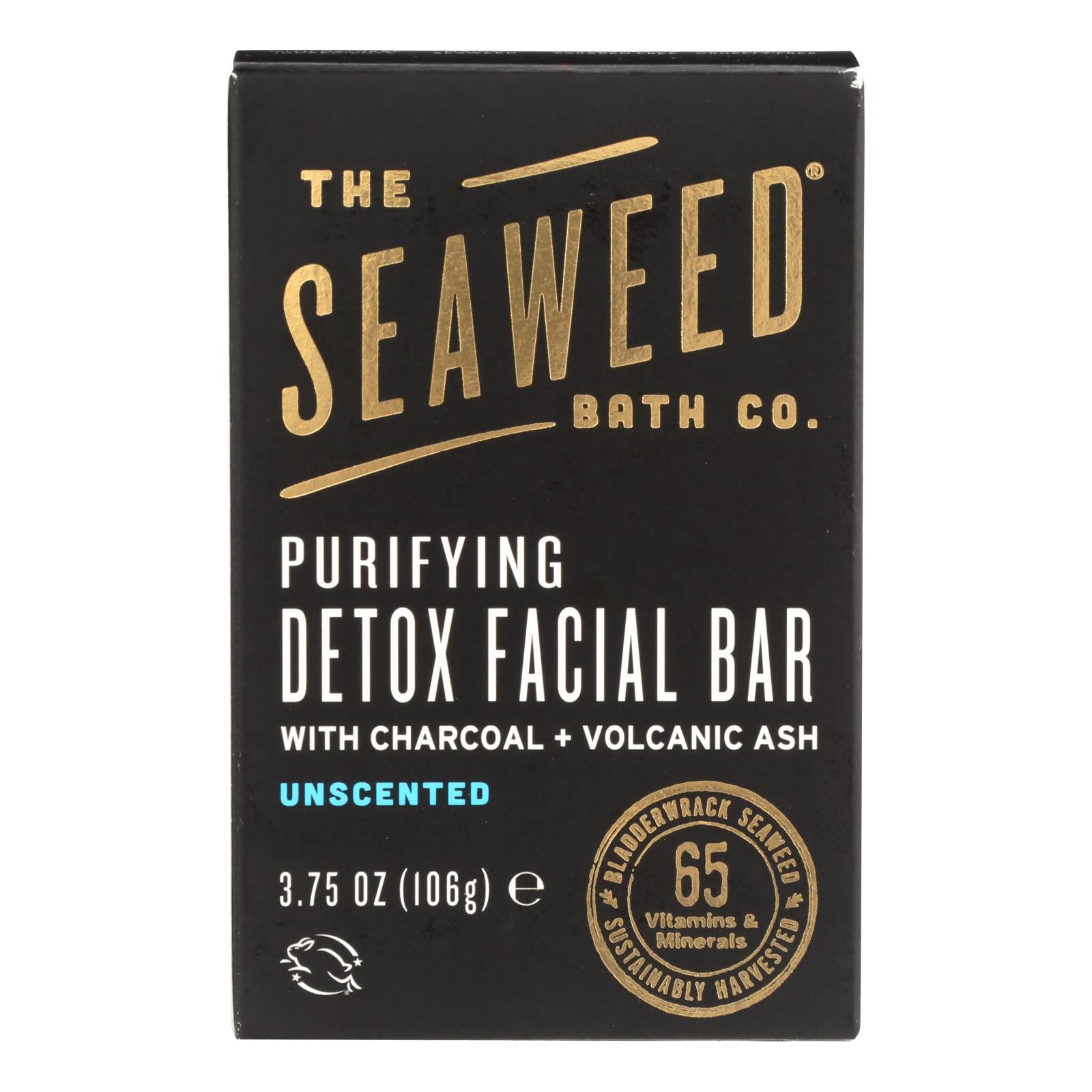 The Seaweed Bath Co Soap - Bar - Detox - Facial - 3.75 Oz