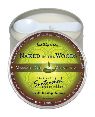 Candle 3 In 1 Naked In The Woods 6.8 Oz