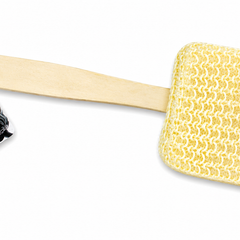 Exfoliating Body Sponge 15  W/wooden Handle