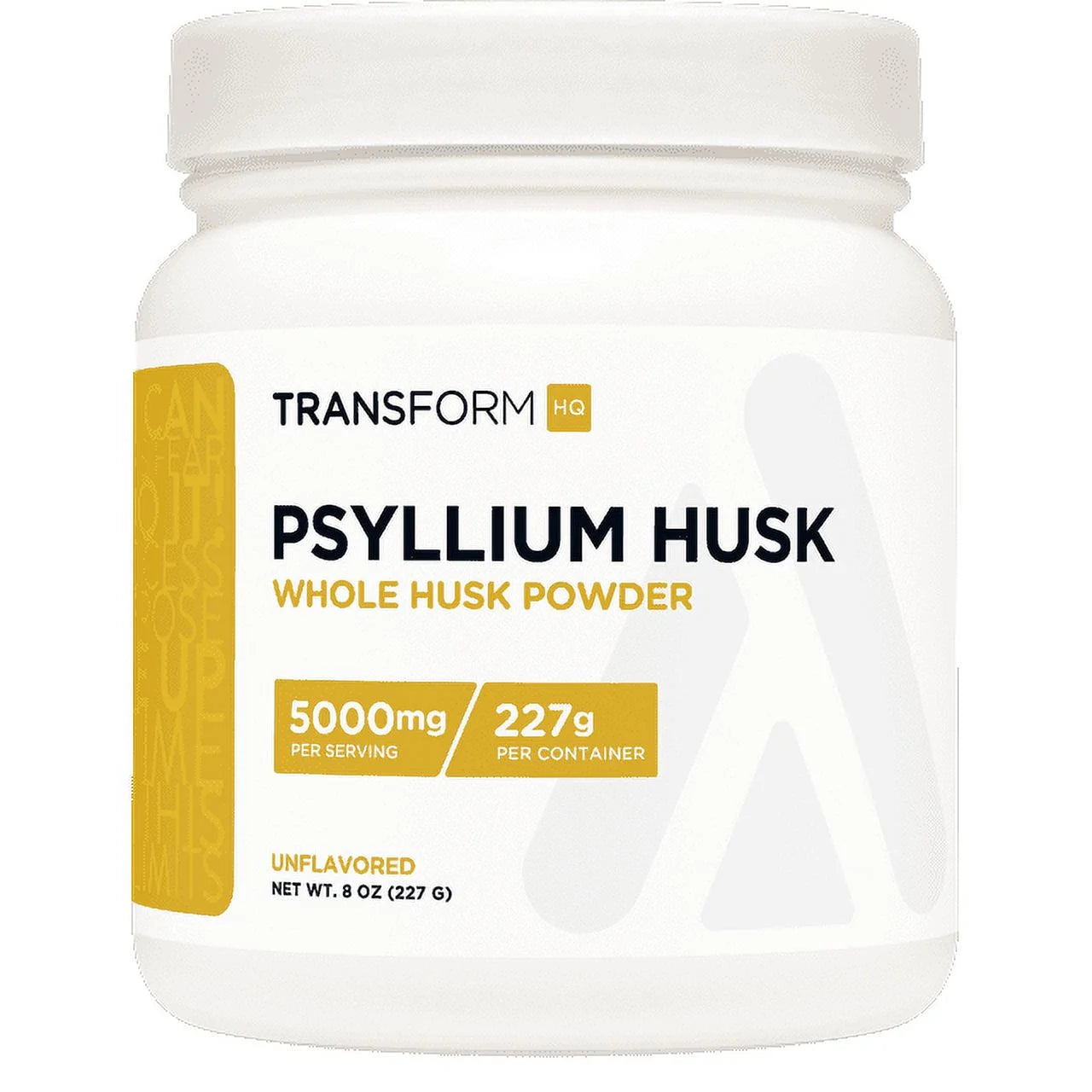 Psyllium Husk 8 OZ Powder - 5000Mg per Serving - Gluten Free, Non-Gmo