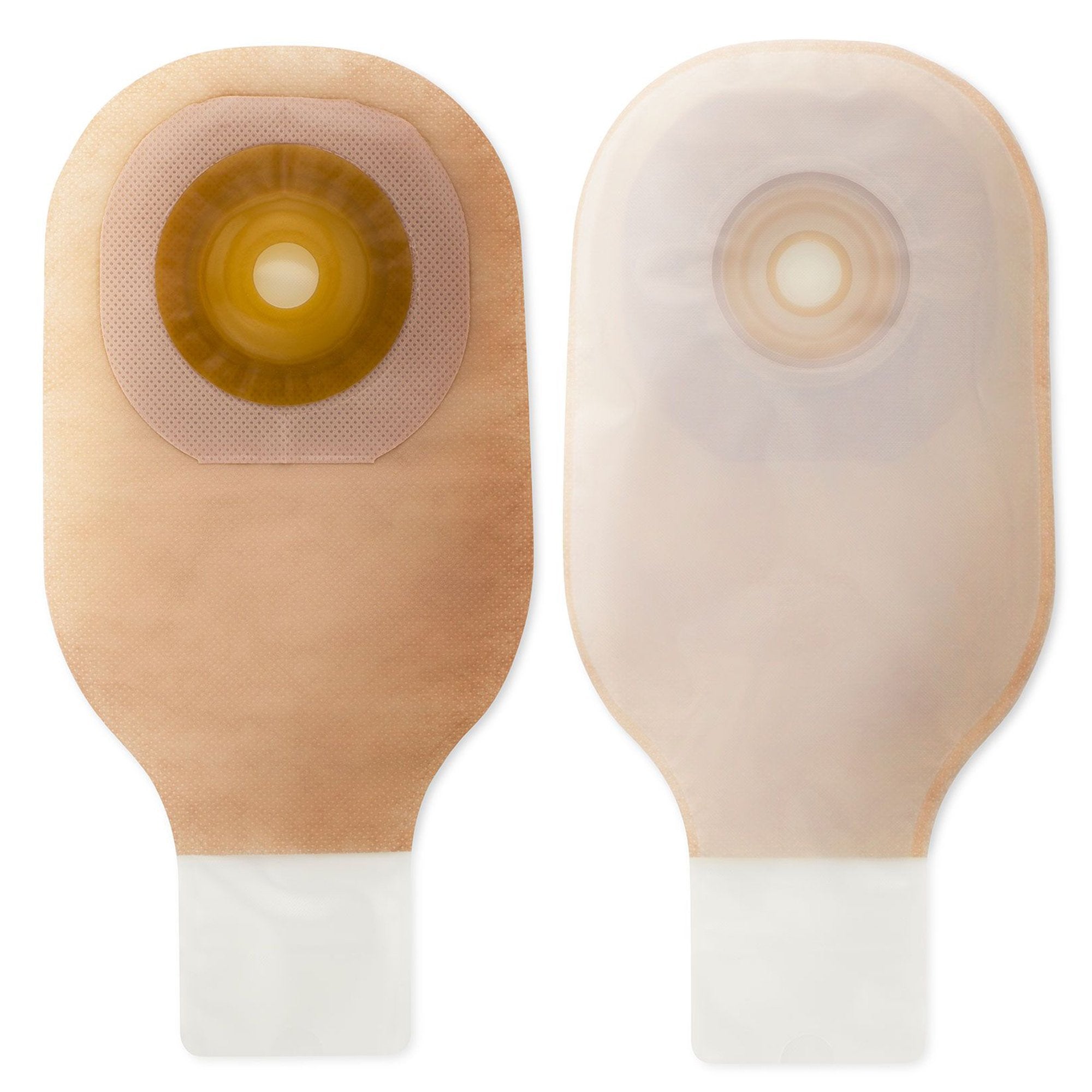 Colostomy Pouch Premier Flextend One-Piece System 12 Inch Length Convex, Pre-Cut 1-1/8 Inch Stoma Drainable