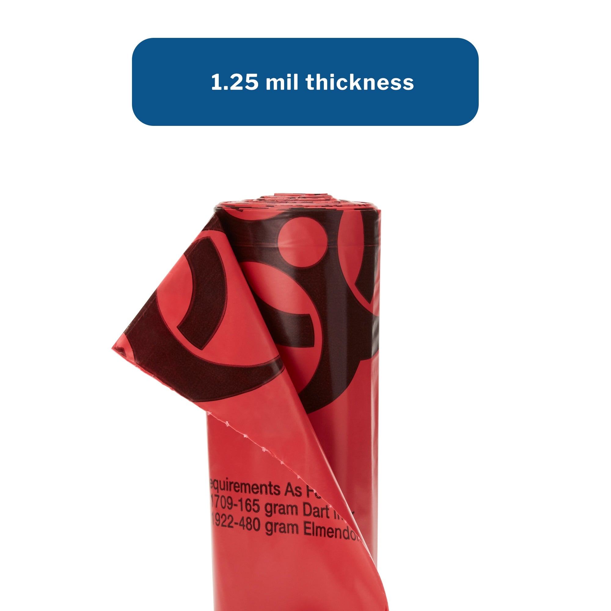 Infectious Waste Bag McKesson 40 to 45 gal. Red Bag 40 X 46 Inch, Packaging Type- Case