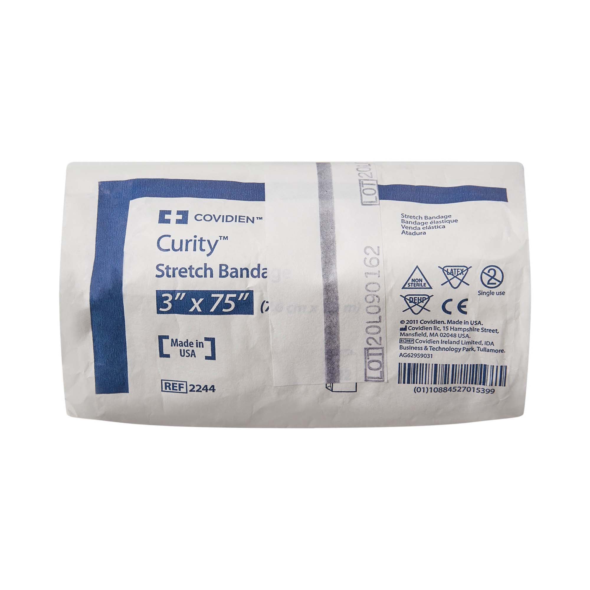 Conforming Bandage Curity 3 X 75 Inch 1-Ply NonSterile 12 per Pack, Packaging Type- Case
