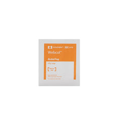 Alcohol Prep Pad Webcol 70% Strength Isopropyl Alcohol Individual Packet Large Sterile, Packaging Type- Case