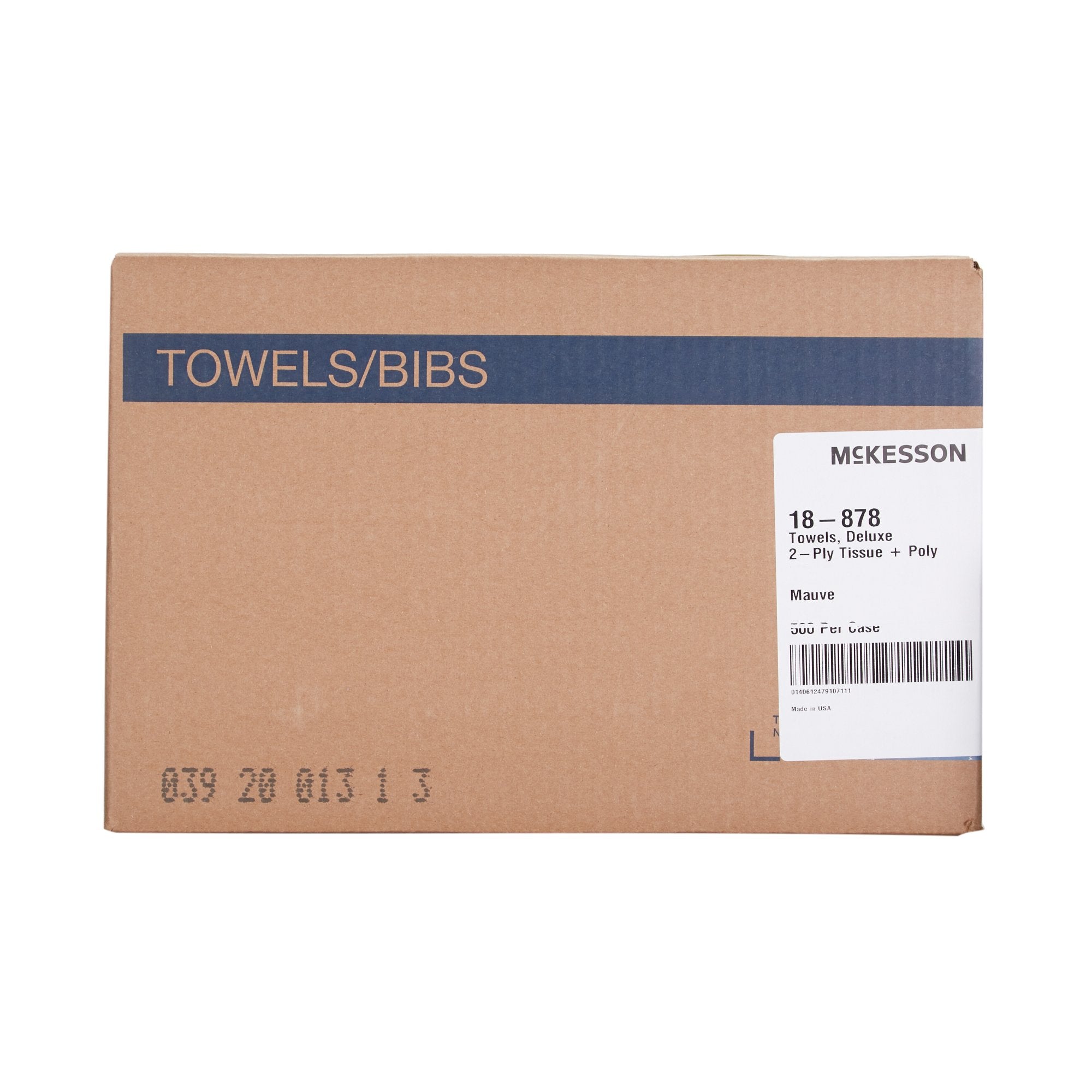 Procedure Towel McKesson 13 W X 18 L Inch Mauve NonSterile, Packaging Type- Case