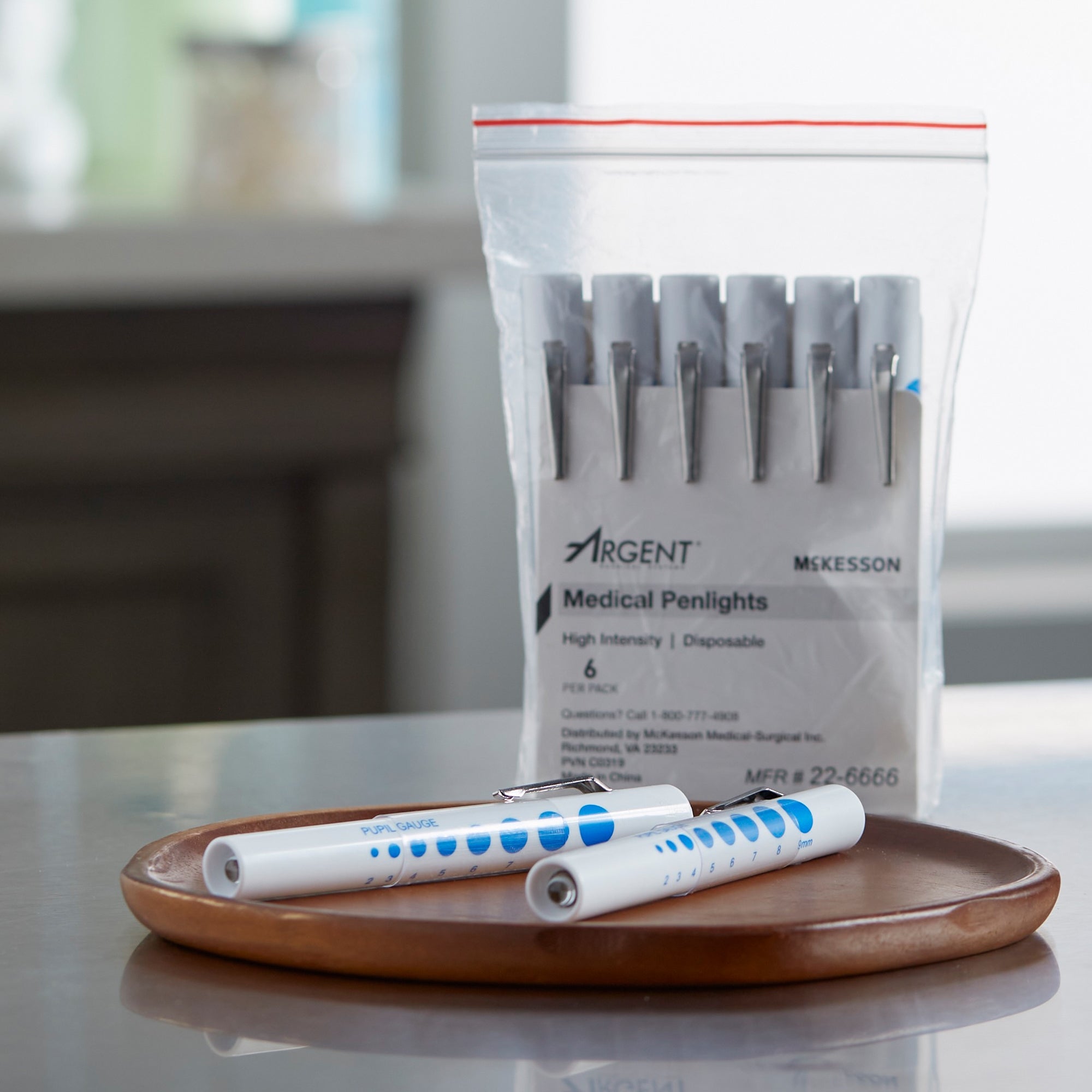 Penlight McKesson White Light 4-1/2 Inch Disposable, Packaging Type - Each