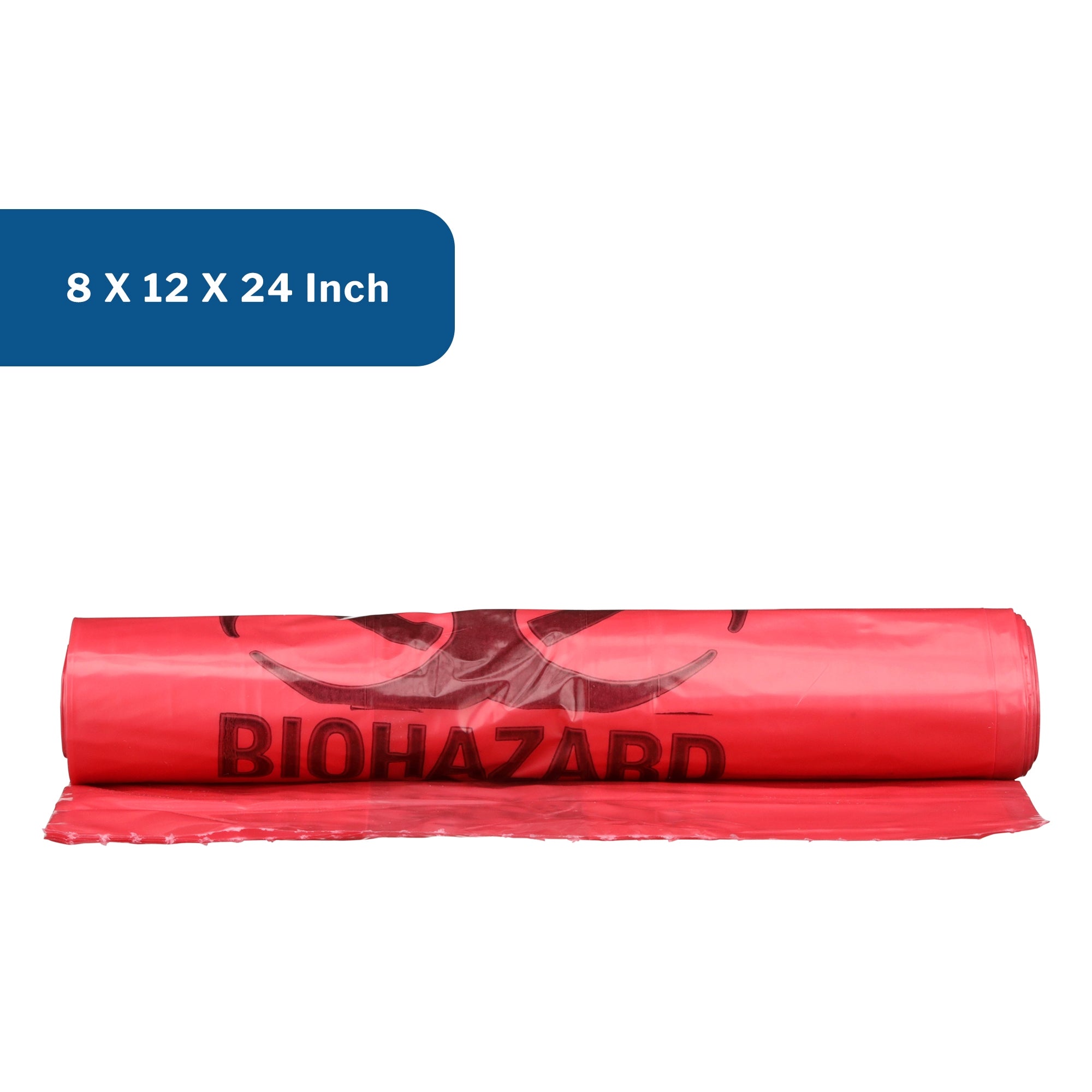 Kick Bucket Liner McKesson 7 to 10 gal. Red Bag 8 X 12 X 24 Inch, Packaging Type- Case