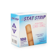 Adhesive Strip American White Cross Stat Strip 1 X 3 Inch Fabric Rectangle Tan Sterile, Packaging Type- Case