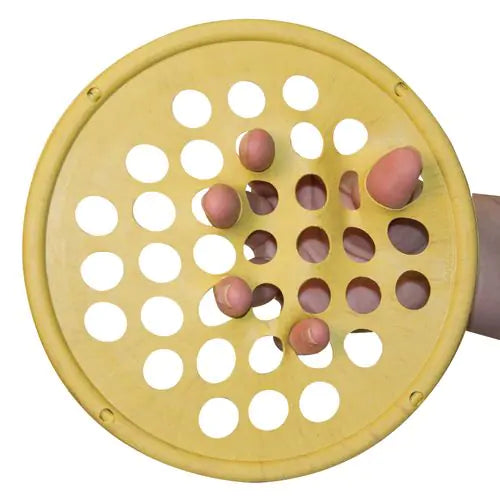 Web Finger & Wrist Exerciser Yellow X-light 7  Diameter