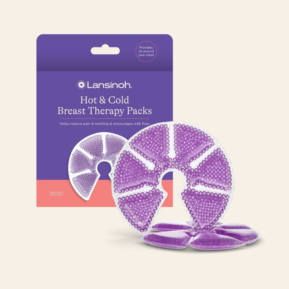 Hot / Cold Pack Lansinoh TheraPearl Breast 6-7/10 X 7 Inch Fabric / Plastic / Gel Reusable,Packaging Type- Box