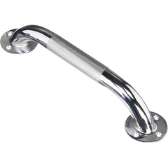 Carex Textured Chrome Wall Grab Bar 12inch, 16inch,18inch,24inch,32inch