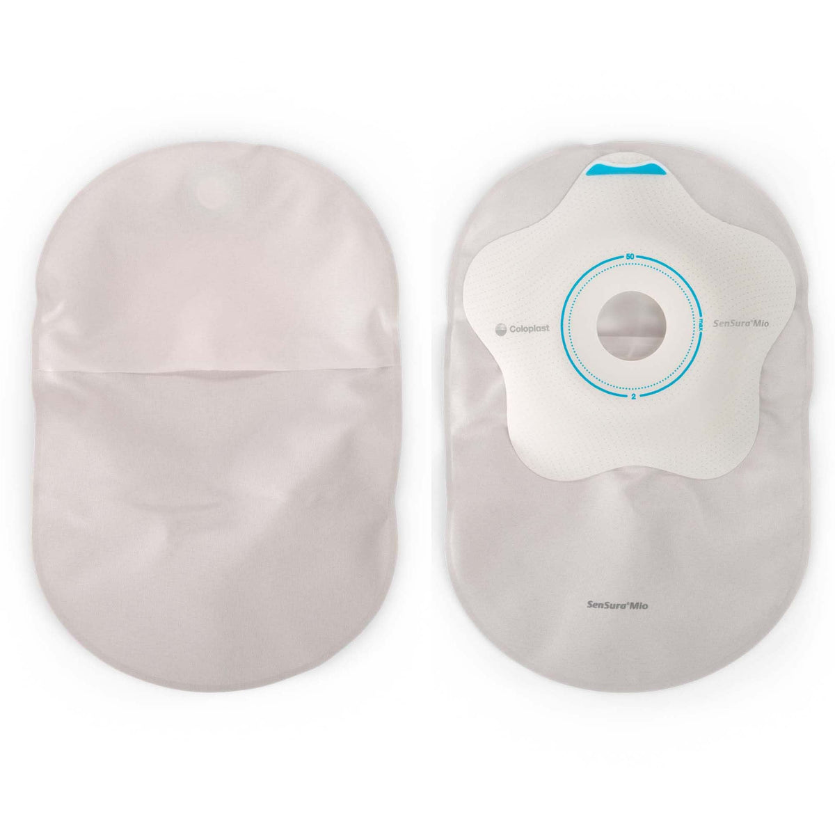 Ostomy Pouch SenSura Mio Concave One-Piece System 8-1/2 Inch Length, Maxi Concave, Pre-Cut 1-9/16 Inch Stoma Closed End | 10/Box Default Title