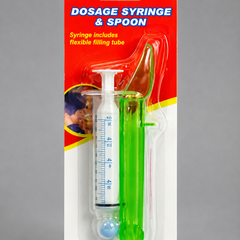 Dosage Syringe And Spoon