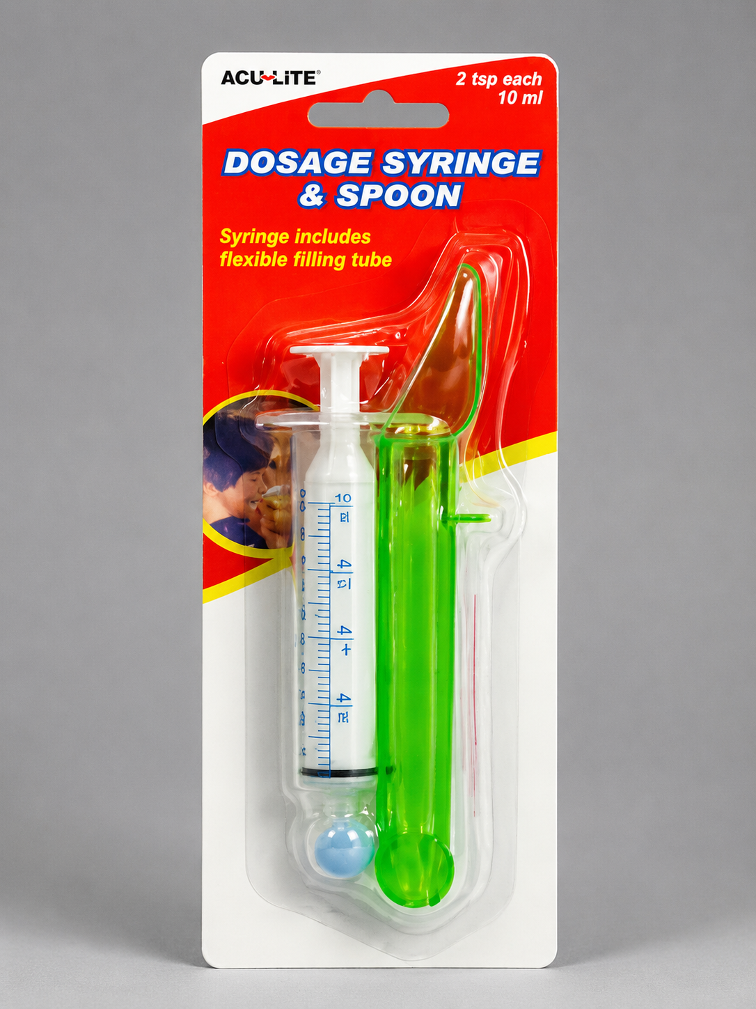 Dosage Syringe And Spoon