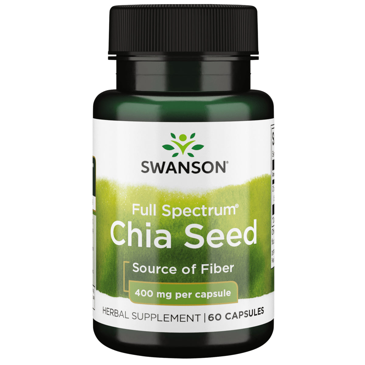 Full Spectrum Chia Seed 400 Mg 60 Capsules