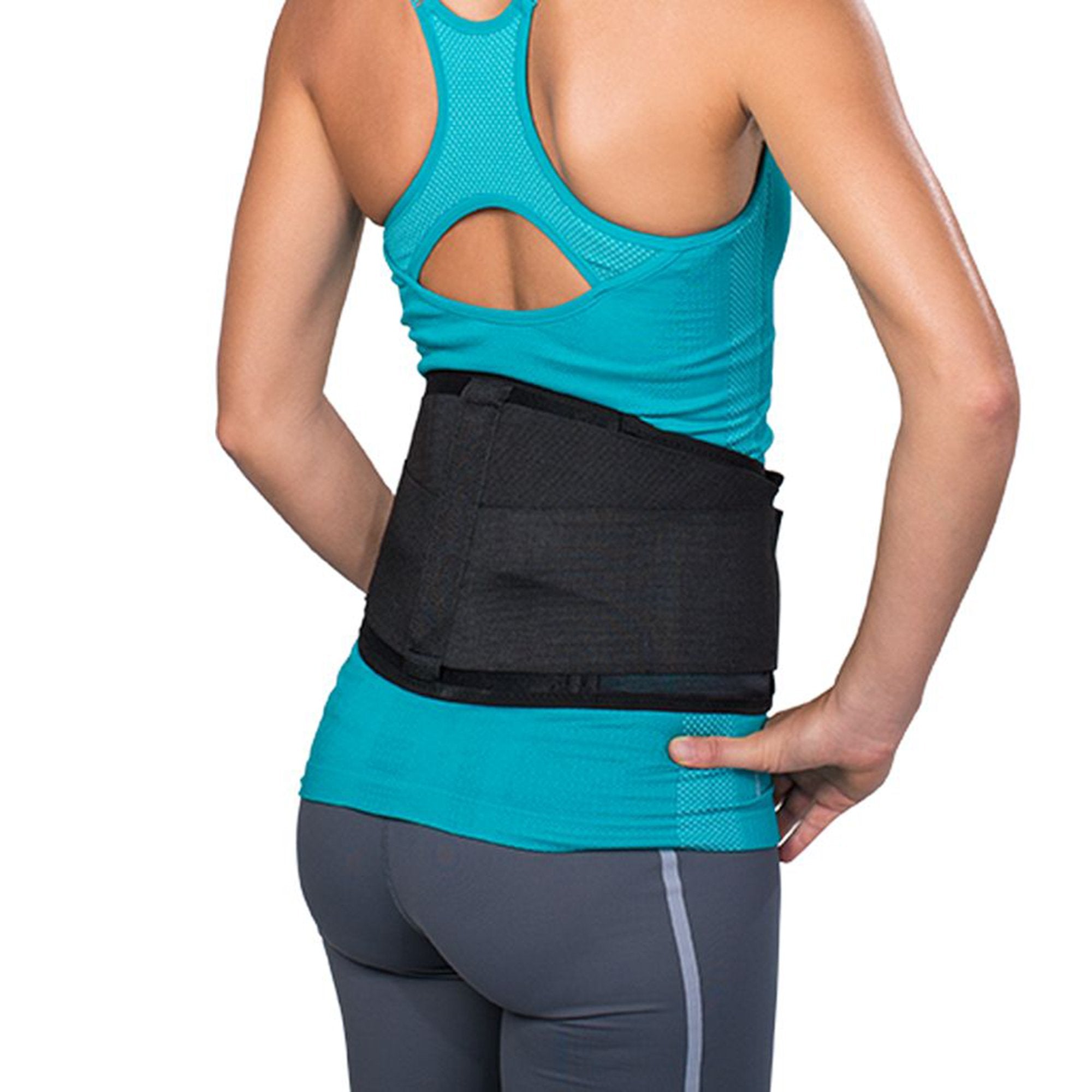 Back Support ComfortForm Large Hook and Loop Closure 34 to 38 Inch Waist Circumference Adult