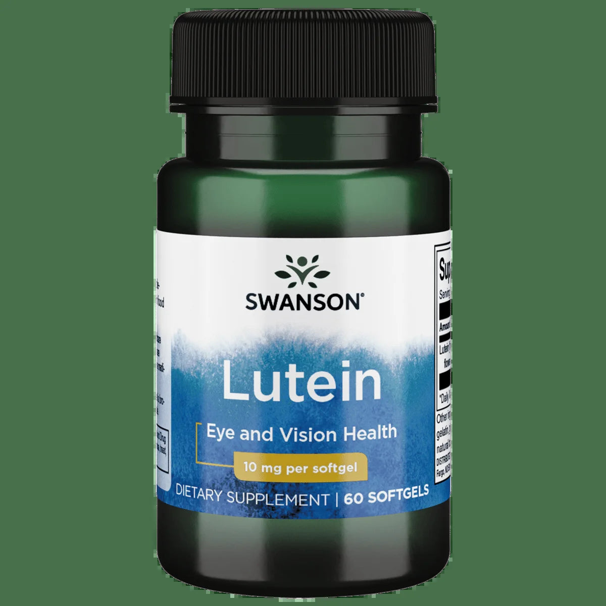 Swanson Lutein 10 Mg 60 Softgels