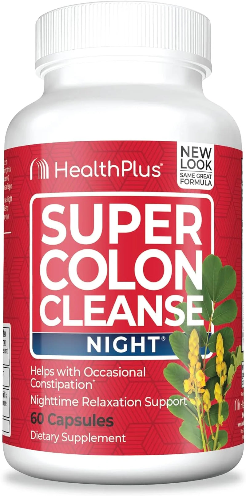 Super Colon Cleanse Night Formula, 60 Capsules, 30 Servings