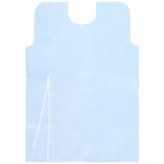 Patient Exam Gown McKesson One Size Fits Most Blue Disposable, Packaging Type- Case