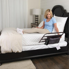 Wonder Pivot Bed Rail - Secure & Adjustable Safety Guard for Kids & Adults | Easy to Install, Compact Design for Twin to King Beds | Peace of Mind for Parents