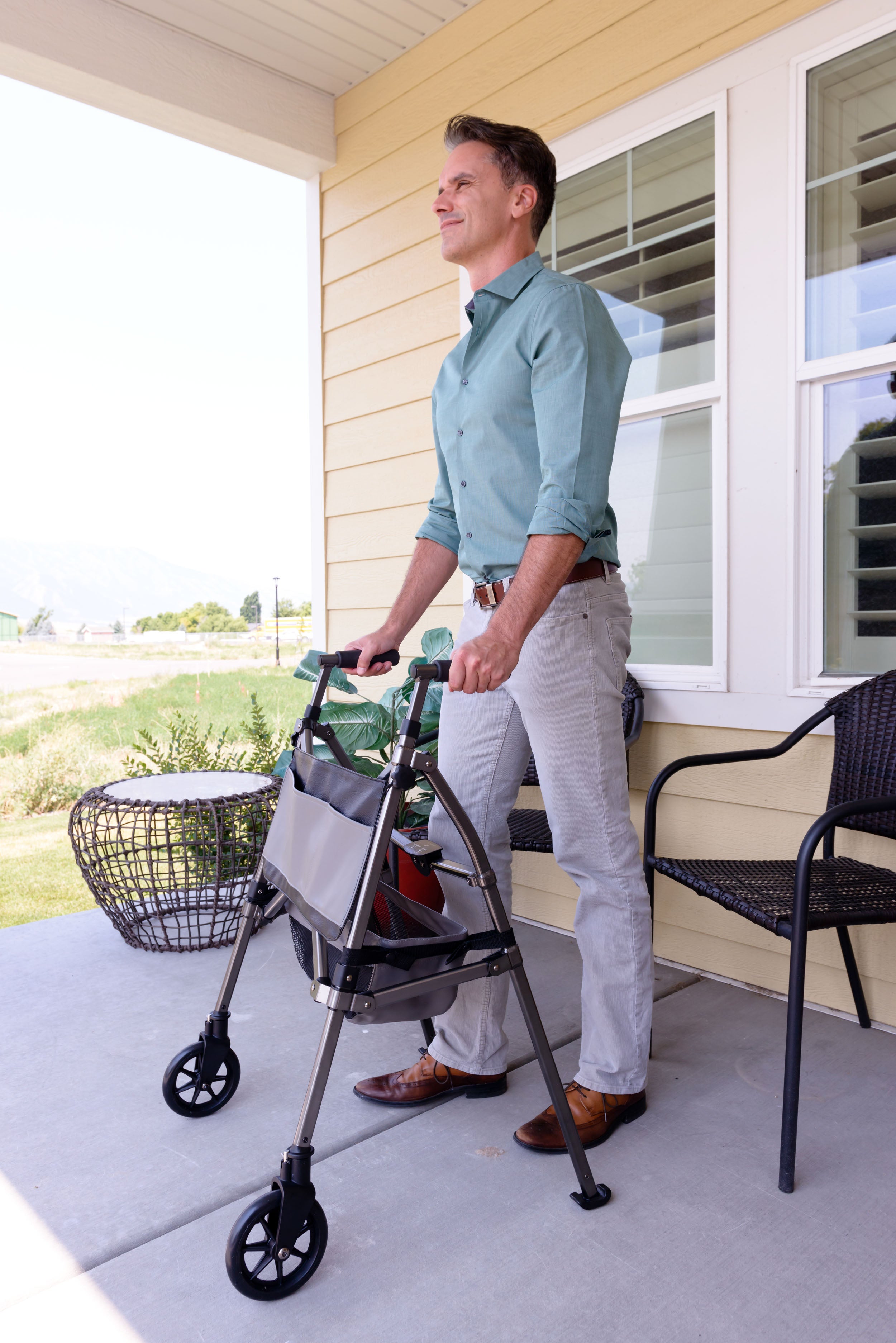 Elite Travel Walker Micro - Lightweight & Compact Mobility Aid for Easy Navigation. Perfect for On-the-Go Support & Stability. Ideal for Travel and Daily Use!
