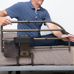 Wonder Click Extendable Bed Rail for Adjustable Beds - Enhance Safety & Stability with this Easy-to-Install, Adjustable Bed Rail for Peaceful Sleep.