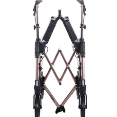 Elite Travel Rollator HD - Lightweight, portable walker with adjustable height, durable frame, and easy-to-use brakes for enhanced mobility and comfort. Perfect for on-the-go support!