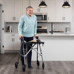 Wonder Indoor Rollator - Lightweight & Compact Mobility Aid for Easy Navigation at Home. Enjoy Enhanced Stability & Comfort with Ergonomic Design.