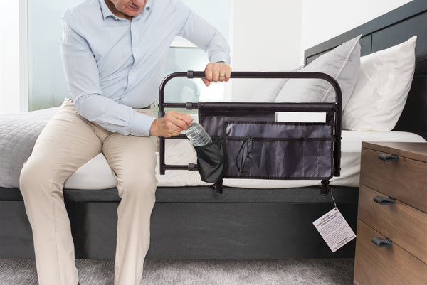Wonder Pivot Bed Rail - Secure & Adjustable Safety Guard for Kids & Adults | Easy to Install, Compact Design for Twin to King Beds | Peace of Mind for Parents