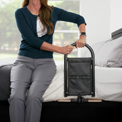 BedCane- Adjustable Bedside Assist Handle for Safe and Easy Mobility