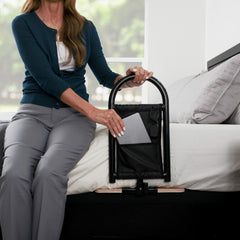 BedCane- Adjustable Bedside Assist Handle for Safe and Easy Mobility