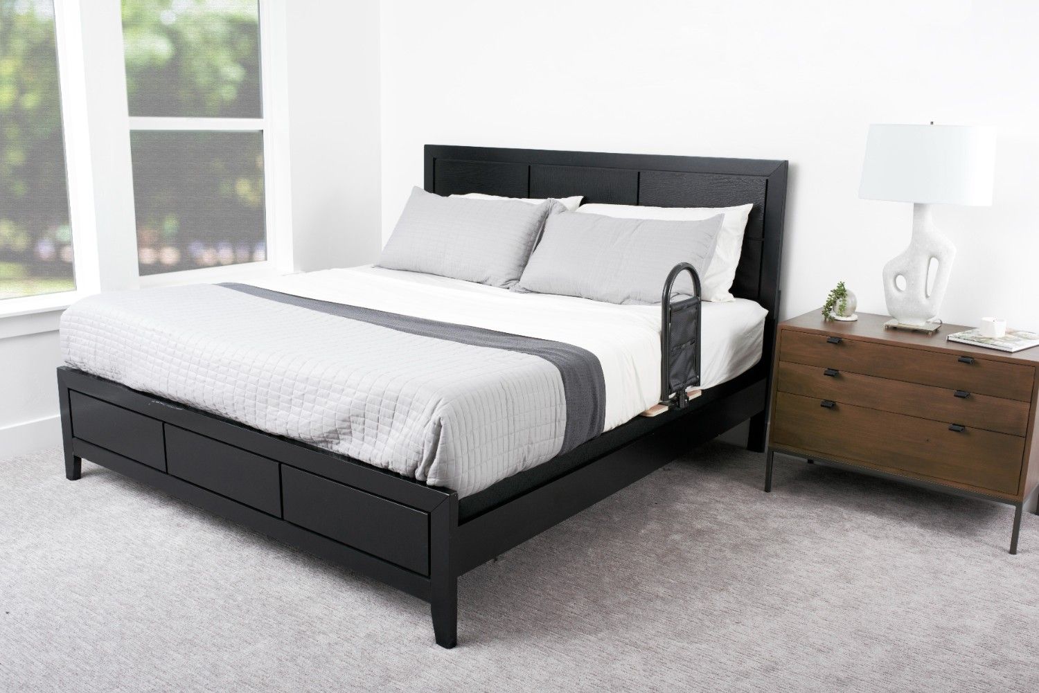 BedCane- Adjustable Bedside Assist Handle for Safe and Easy Mobility